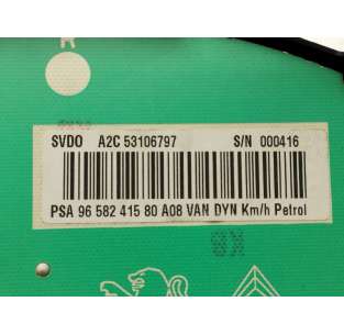 CUADRO INSTRUMENTOS PEUGEOT... 2