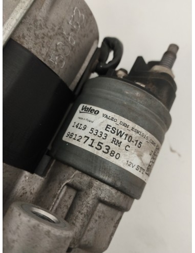 Recambio de motor arranque para peugeot 208 (p2) active referencia OEM IAM 9812715380  