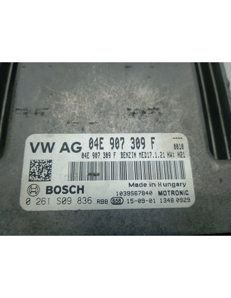 Recambio de centralita motor uce para volkswagen golf vii lim. gte referencia OEM IAM 04E907309F  