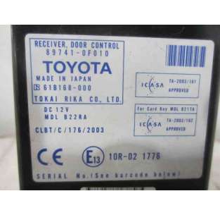 MODULO ELECTRONICO TOYOTA... 2