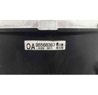 CUADRO INSTRUMENTOS DAEWOO... 2