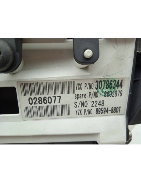 Recambio de cuadro instrumentos para volvo c30 2.0 diesel cat referencia OEM IAM 3078634469594880T 0286077 
