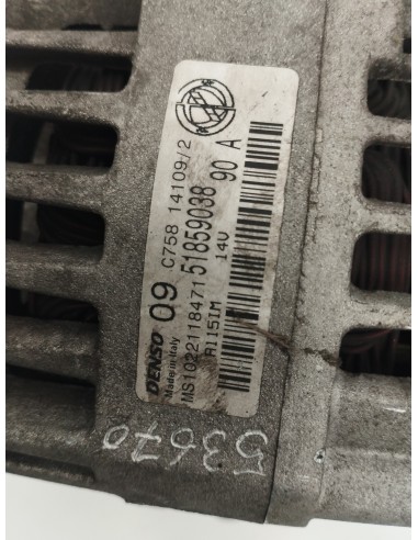 Recambio de alternador para alfa romeo mito (145) junior referencia OEM IAM 51859038  