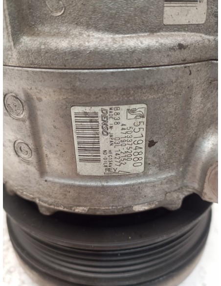 Recambio de compresor aire acondicionado para alfa romeo mito (145) junior referencia OEM IAM 55194880  