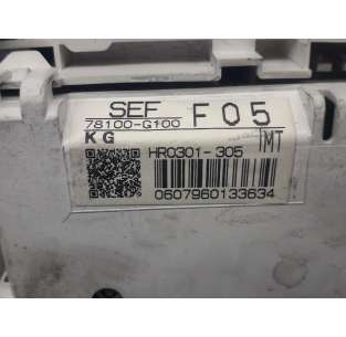 CUADRO INSTRUMENTOS HONDA... 2