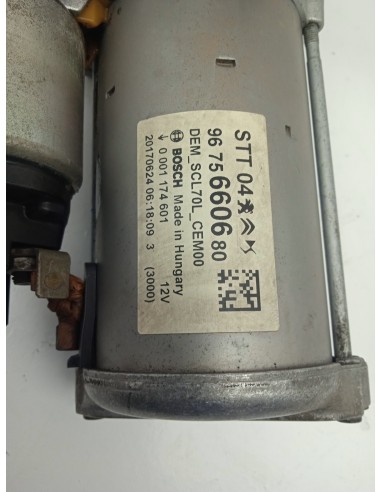 Recambio de motor arranque para peugeot 3008 allure referencia OEM IAM 9675660680  