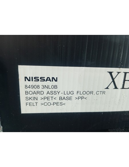 Recambio de bandeja trasera para nissan leaf acenta referencia OEM IAM 849083NL0B INFERIOR 