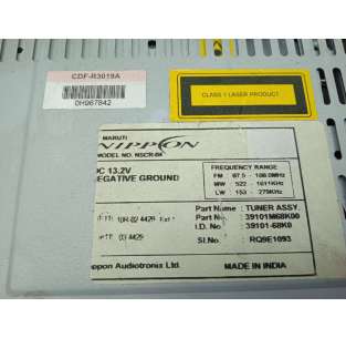 SISTEMA AUDIO / RADIO CD... 2