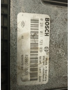 Recambio de centralita motor uce para renault laguna ii (bg0) 1.9 dci diesel referencia OEM IAM 0281011723 8200376187  2