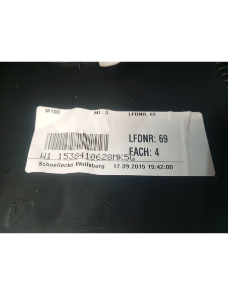 Recambio de apoyabrazos central para volkswagen golf vii lim. gte referencia OEM IAM   