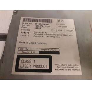 SISTEMA AUDIO / RADIO CD... 2