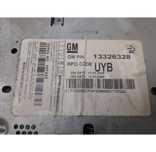 SISTEMA AUDIO / RADIO CD...