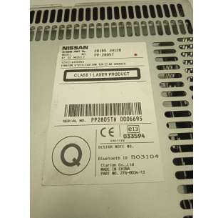 SISTEMA AUDIO / RADIO CD -...