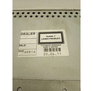 SISTEMA AUDIO / RADIO CD...