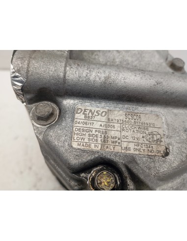 Recambio de compresor aire acondicionado para fiat idea (135) 1.3 jtd cat referencia OEM IAM 517469310  