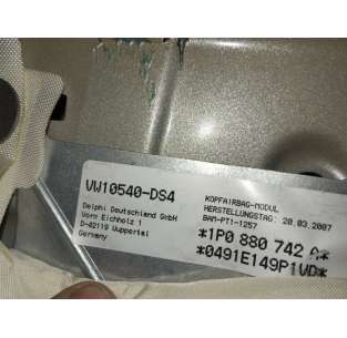 AIRBAG CORTINA DELANTERO...