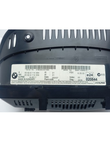 Recambio de pantalla multifuncion para bmw serie 3 berlina (e90) 320d referencia OEM IAM 65829114359  