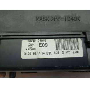 CUADRO INSTRUMENTOS... 2