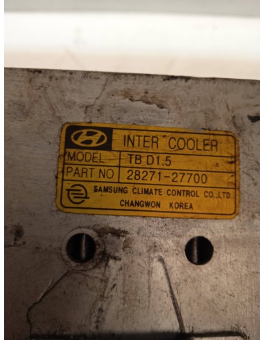 Recambio de intercooler para hyundai getz (tb) 1.5 crdi cat referencia OEM IAM 2827127700  