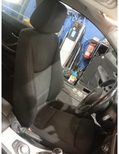 Recambio de asiento delantero izquierdo para bmw serie 3 berlina (e90) 320d referencia OEM IAM TELA NEGRA Y GRIS TELA NEGRA Y GR 2