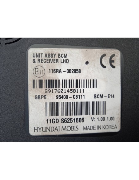 Recambio de modulo electronico para hyundai i20 tecno le referencia OEM IAM 116RA002958  
