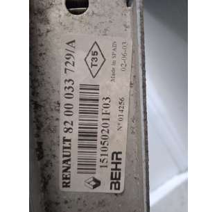 RADIADOR AGUA RENAULT VEL... 2