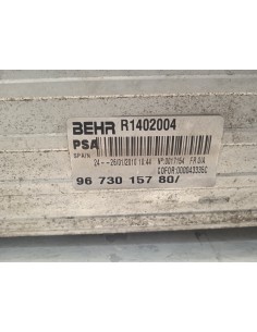 Recambio de intercooler para peugeot 5008 2.0 16v hdi fap cat (rhe / dw10cted4) referencia OEM IAM 9673015780   2