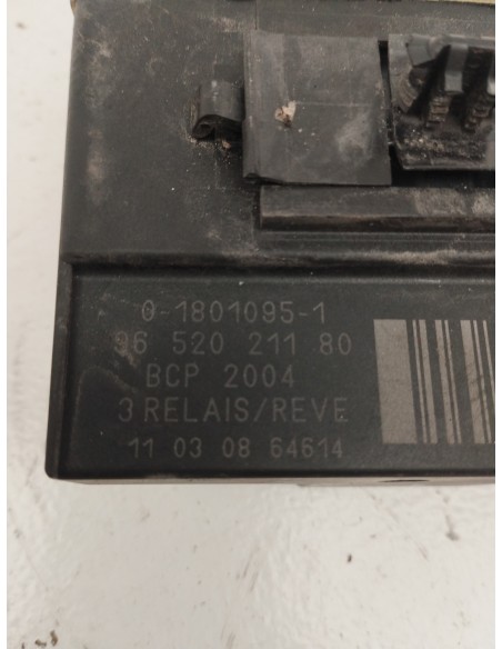 Recambio de modulo electronico para citroën c3 1.4 hdi referencia OEM IAM 9652021180 RELE 