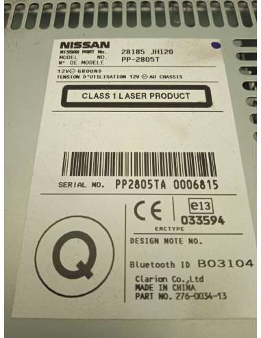 SISTEMA AUDIO / RADIO CD - 726288 /...