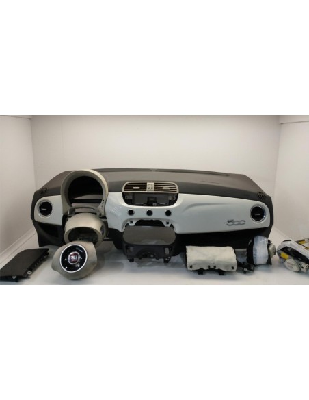 Recambio de kit airbag para fiat 500 referencia OEM IAM COMPLETO  