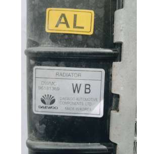 RADIADOR AGUA DAEWOO NUBIRA... 2