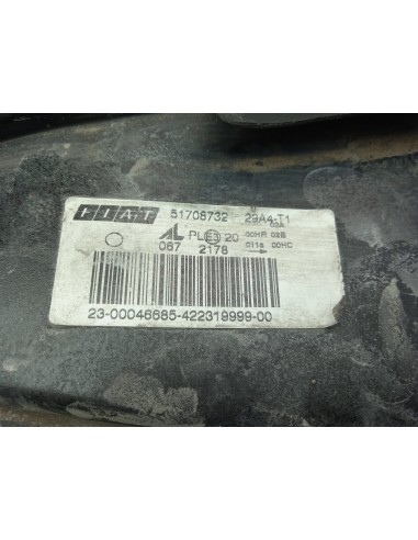 Recambio de faro izquierdo para fiat idea (135) 1.3 jtd cat referencia OEM IAM 51708732  