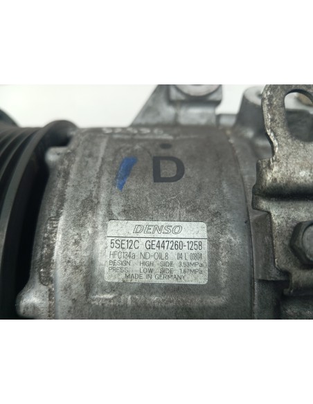 Recambio de compresor aire acondicionado para toyota verso comfort referencia OEM IAM 4472601258  