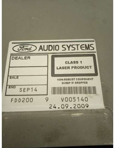 SISTEMA AUDIO / RADIO CD FORD TRANSIT...