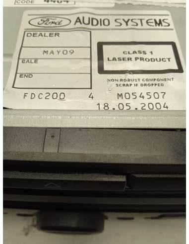 SISTEMA AUDIO / RADIO CD FORD FOCUS...