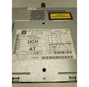 SISTEMA AUDIO / RADIO CD...