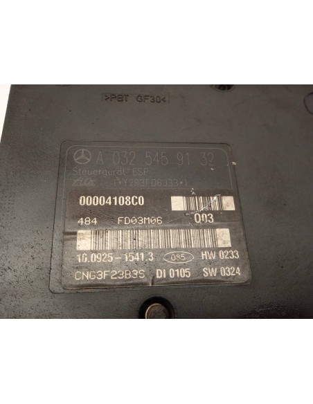 Recambio de abs para mercedes-benz clase c (w203) berlina 2.2 cdi cat referencia OEM IAM A0044312912  