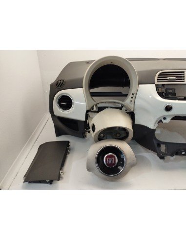 Recambio de kit airbag para fiat 500 referencia OEM IAM COMPLETO  