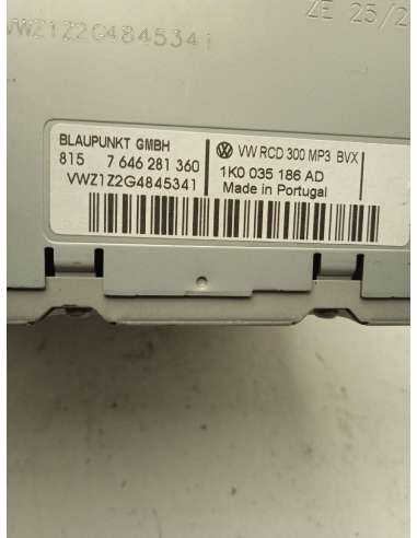 SISTEMA AUDIO / RADIO CD VOLKSWAGEN...