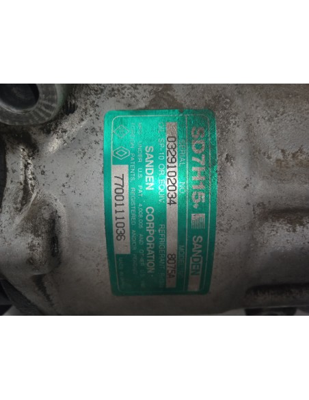 Recambio de compresor aire acondicionado para renault laguna (b56) 1.6 16v rt referencia OEM IAM 7700111036  