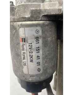 Recambio de motor arranque para ssangyong rexton referencia OEM IAM 6611514101   2