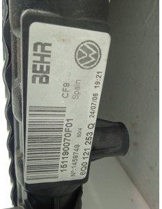Recambio de radiador agua para seat ibiza (6l1) 1.4 16v referencia OEM IAM 6Q0121253Q   2