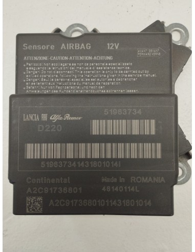 Recambio de kit airbag para fiat 500 referencia OEM IAM COMPLETO  