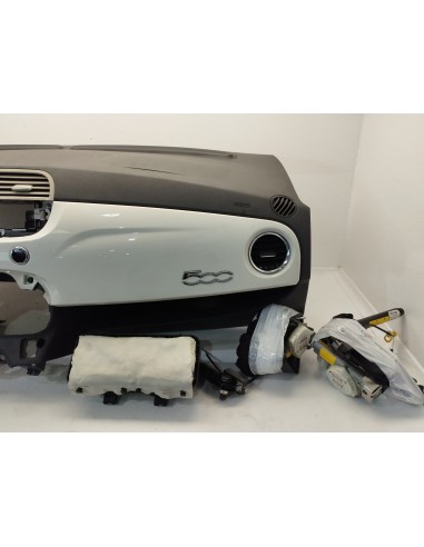 Recambio de kit airbag para fiat 500 referencia OEM IAM COMPLETO  