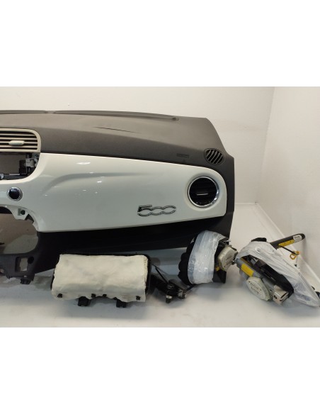Recambio de kit airbag para fiat 500 referencia OEM IAM COMPLETO  