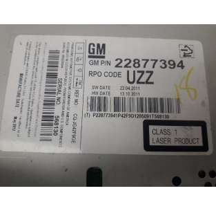 SISTEMA AUDIO / RADIO CD...