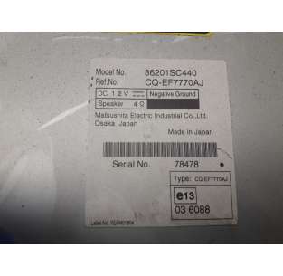 SISTEMA AUDIO / RADIO CD... 2