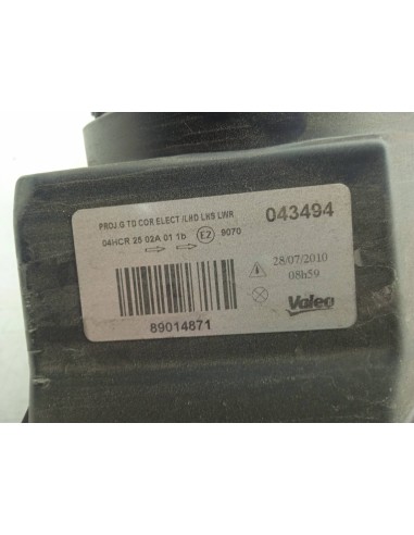 Recambio de faro izquierdo para volvo s60 berlina 2.4 diesel cat referencia OEM IAM 89014871  