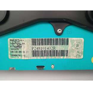 CUADRO INSTRUMENTOS DACIA... 2