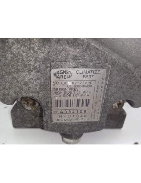 Recambio de compresor aire acondicionado para fiat bravo (182) jtd 105 / 100 trofeo referencia OEM IAM 507775200  